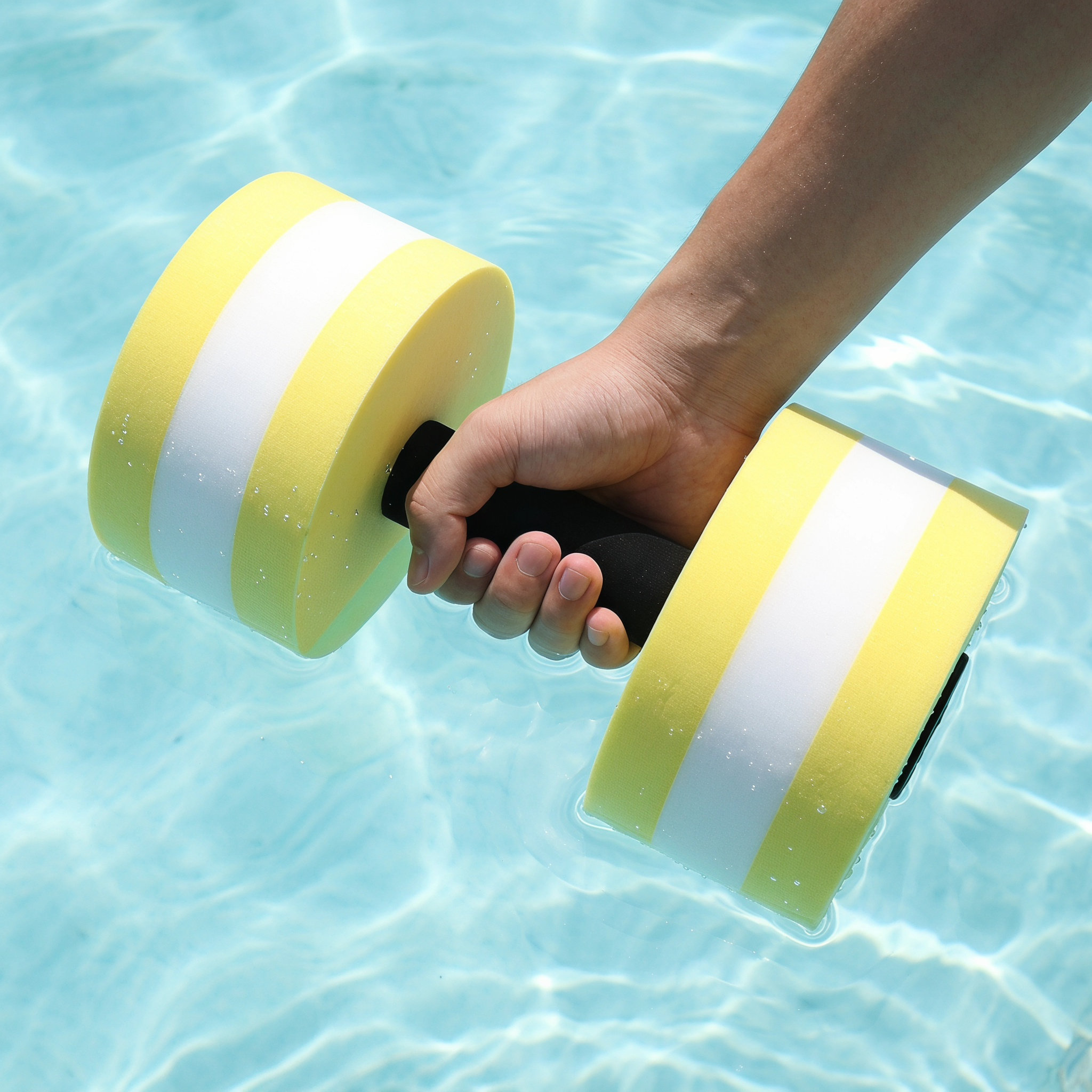2Pcs Water Dumbbells Eva Float - Aquatic Aerobics 评论和价格