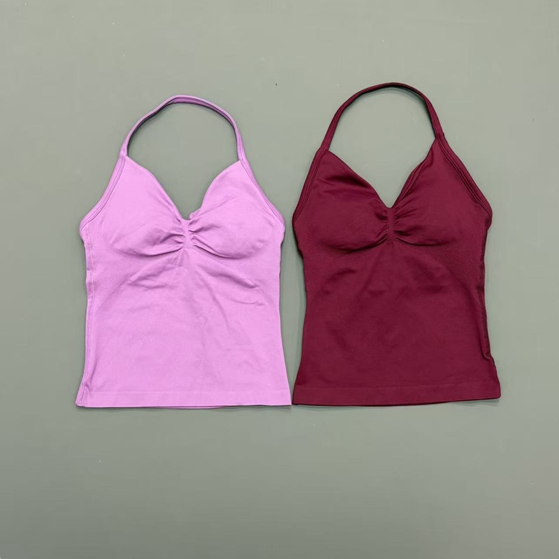 Gym Women Sports Tank Top Seam - Aquatic Sports Bra 评论和价格