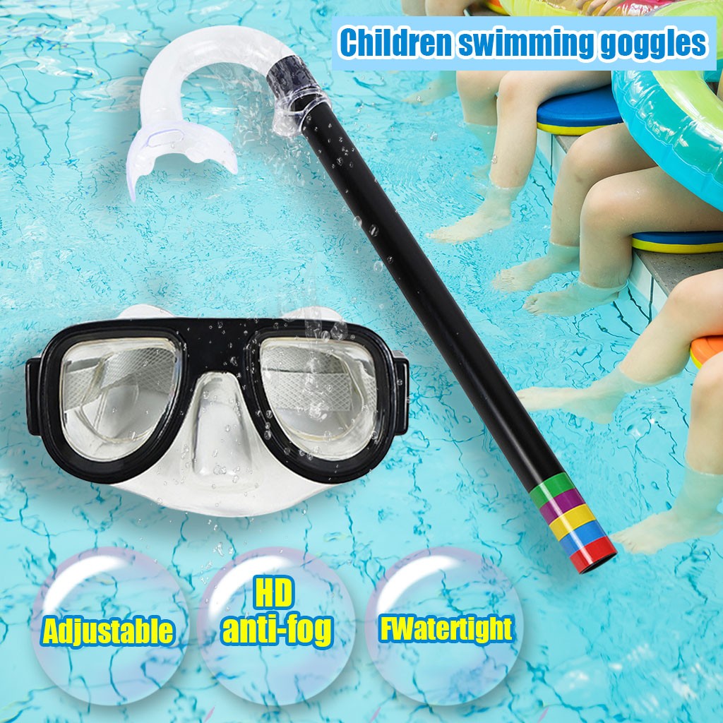 Summer Children Diving Goggle  - Snorkel Dry Top 评论和价格