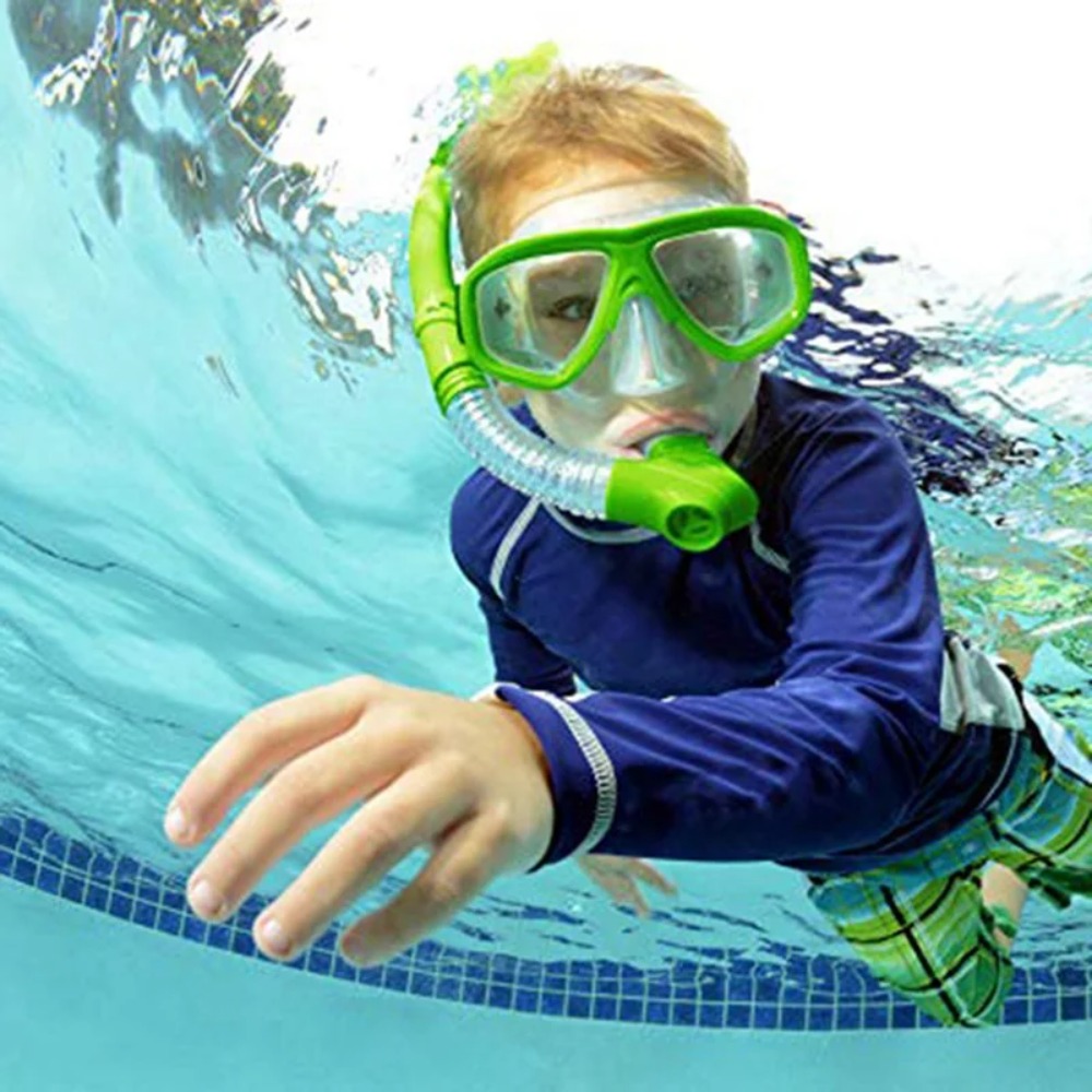 Kids Snorkel Set Scuba Snorkel - Snorkel Dry Top 评论和价格