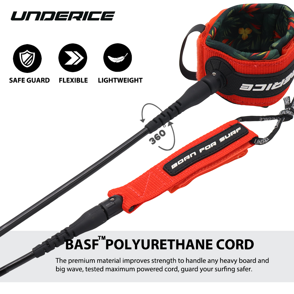 UICE Surfboard Leash 6-9ft SUP - Surfboard Leash Ankle 评论和价格