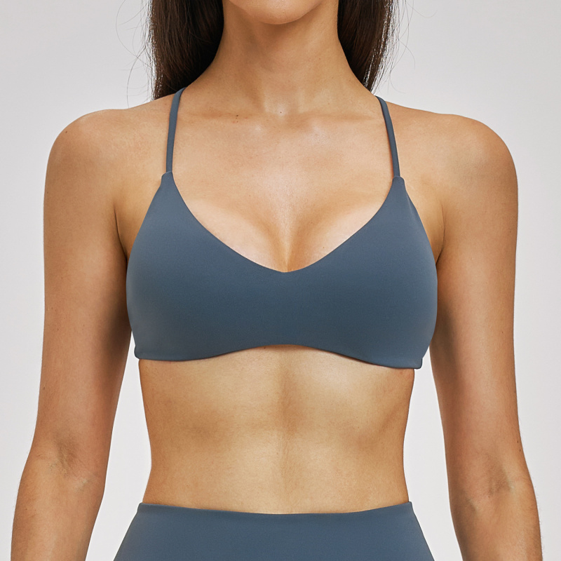 Backless Yoga Bra Gym Women Sp - Aquatic Sports Bra 评论和价格