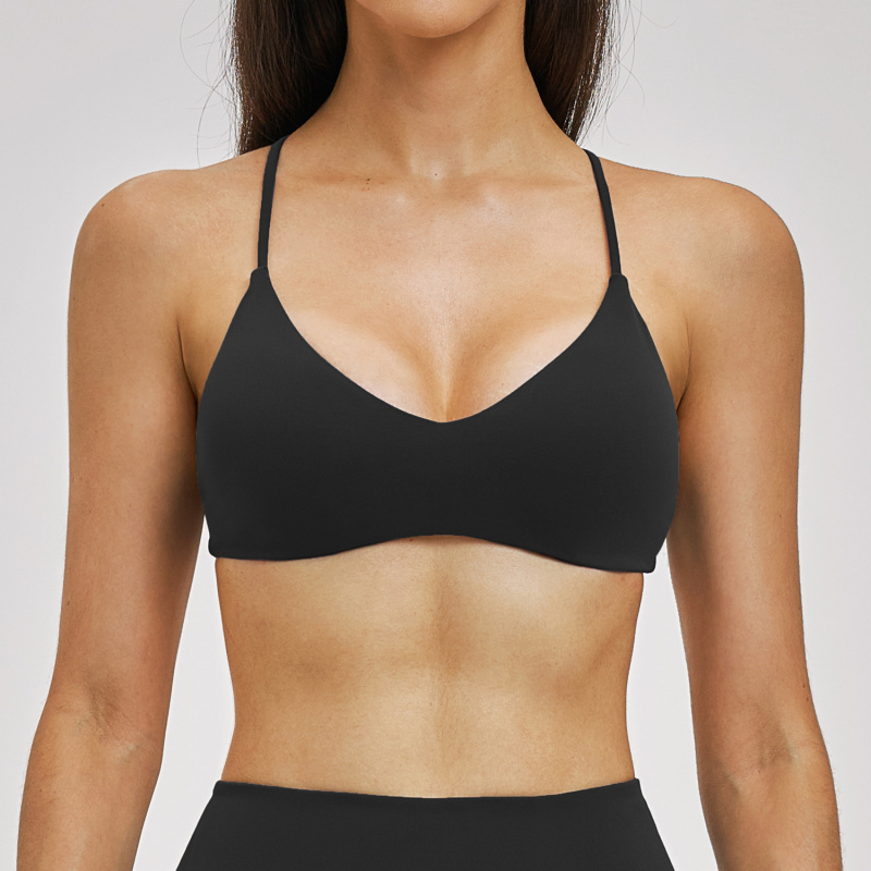Backless Yoga Bra Gym Women Sp - Aquatic Sports Bra 评论和价格
