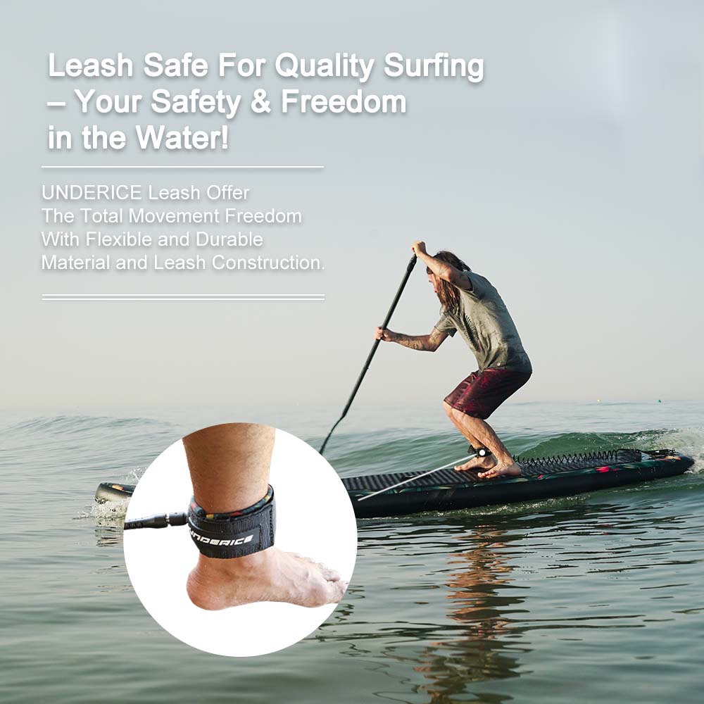 SUP Paddle Leash 7MM10FT Surfi - Surfboard Leash Ankle 评论和价格