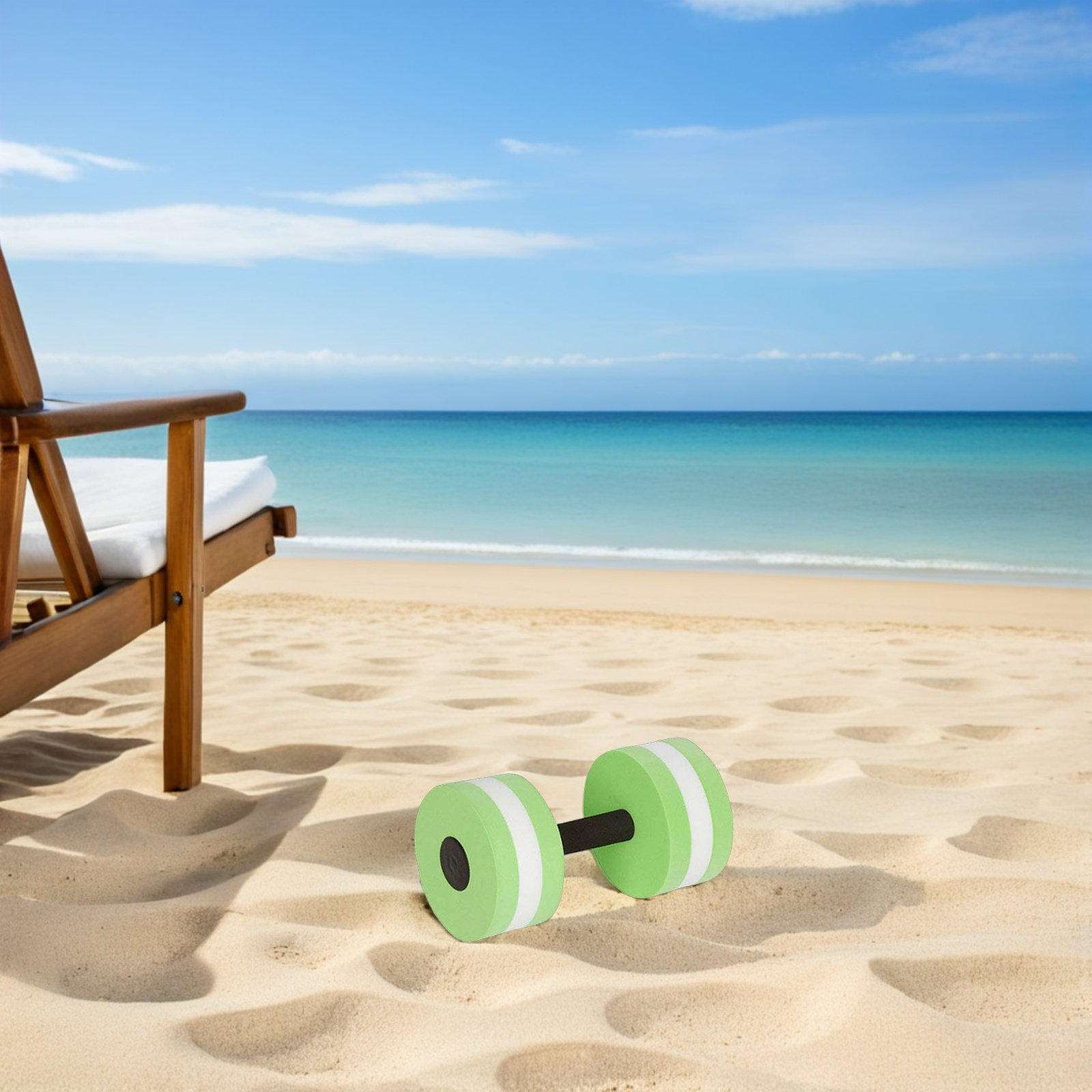 2Pcs Eva Foam Water Barbells A - Aquatic Aerobics 评论和价格
