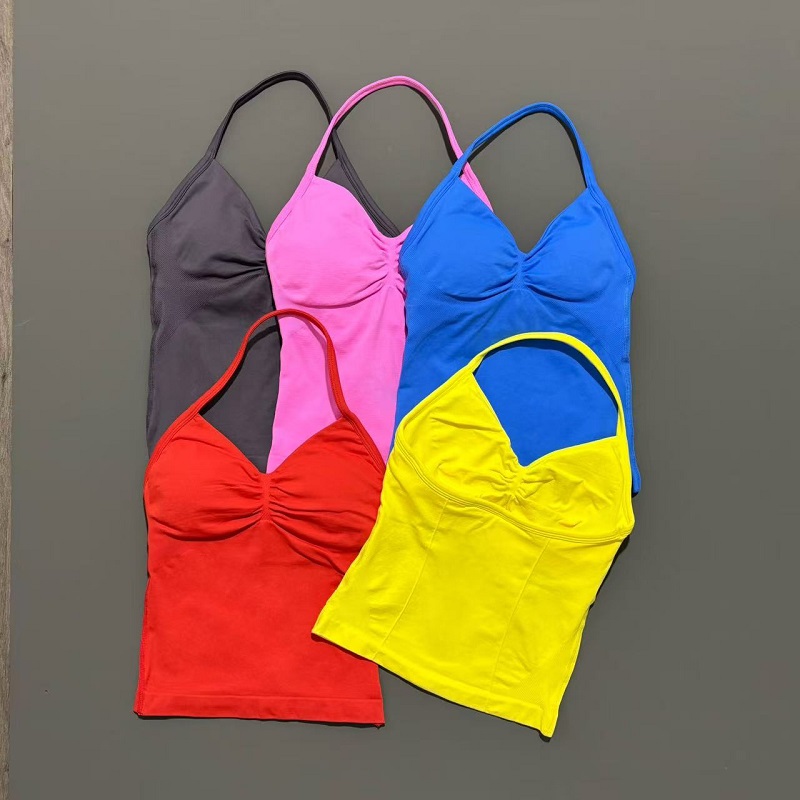 Gym Sports Tops Women Seamless - Aquatic Gym 评论和价格