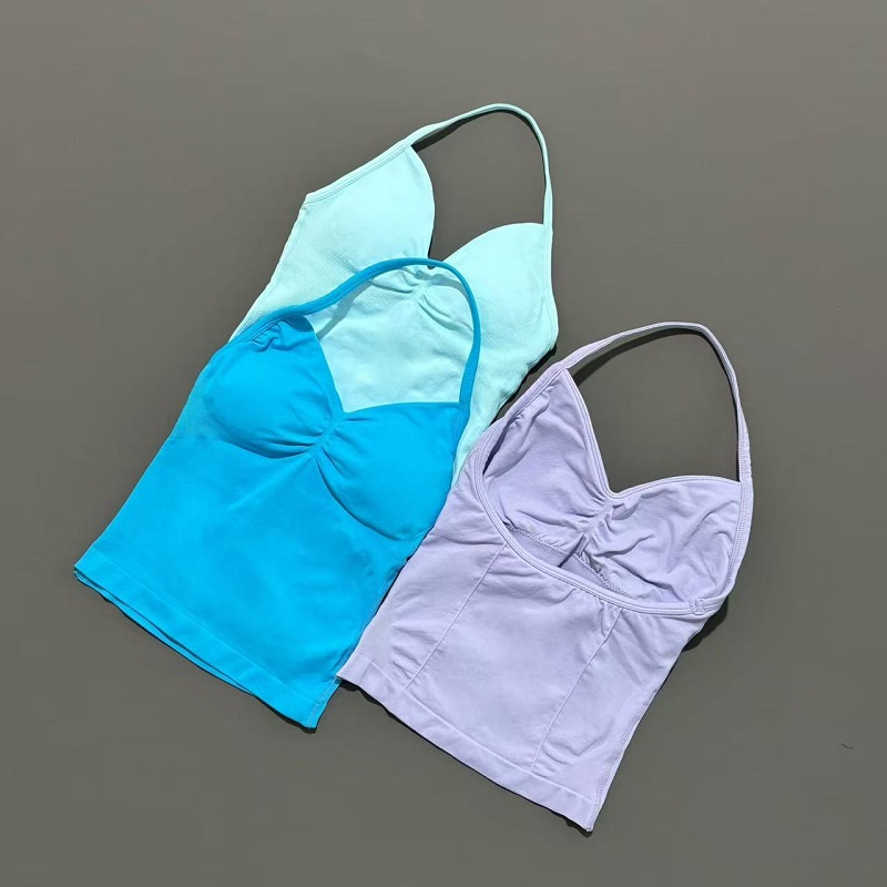 Gym Sports Tops Women Seamless - Aquatic Gym 评论和价格