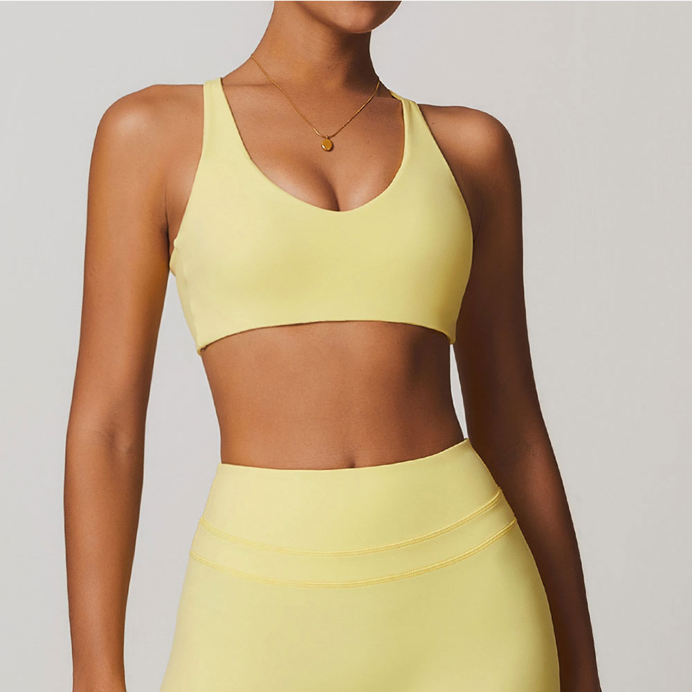 JUREN Sports Bra Women Fitness - Aquatic Sports Bra 评论和价格