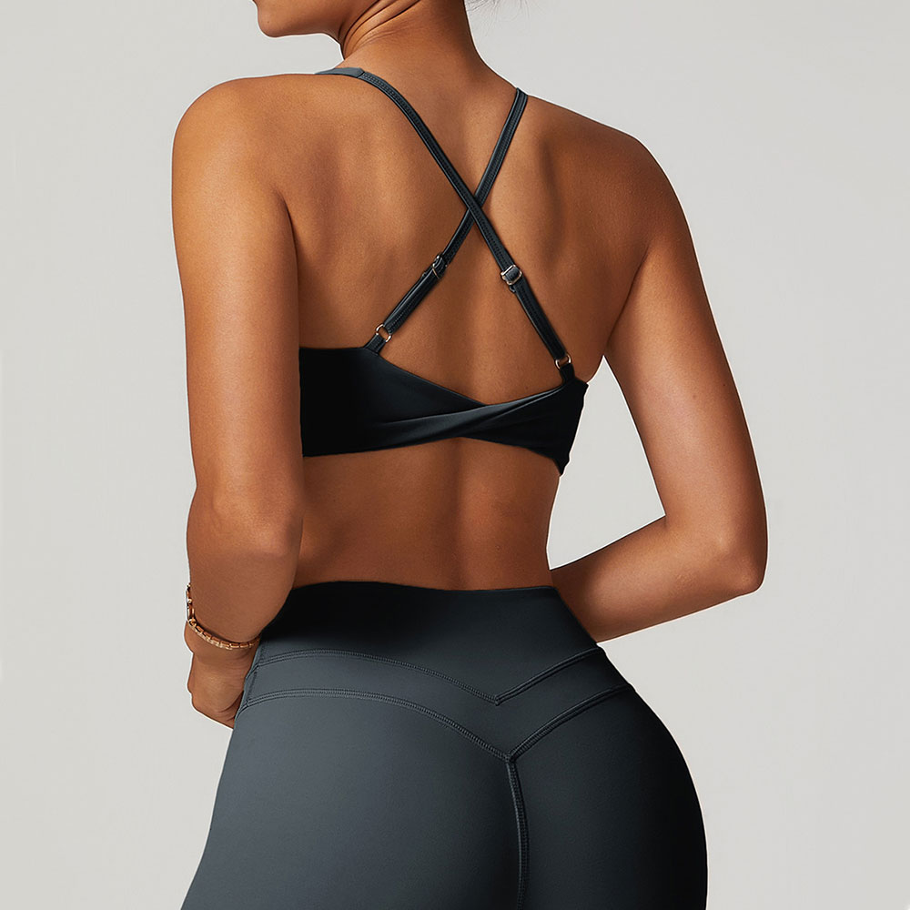 JUREN Sports Bra Women Fitness - Aquatic Sports Bra 评论和价格