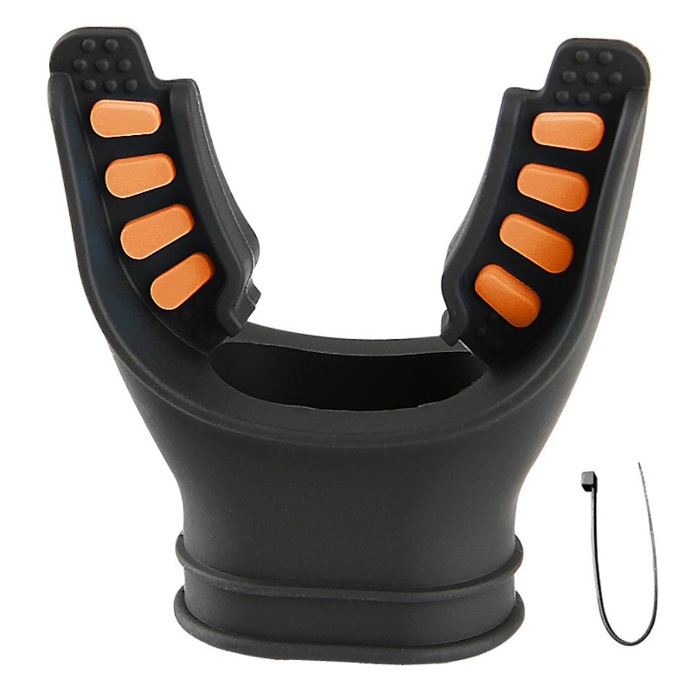 Silicone Scuba Diving Mouthpie - Snorkel Dry Top 评论和价格