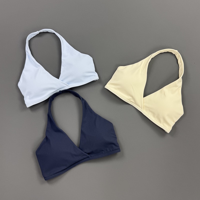 Gym Top Women Halter Neck Spor - Aquatic Sports Bra 评论和价格
